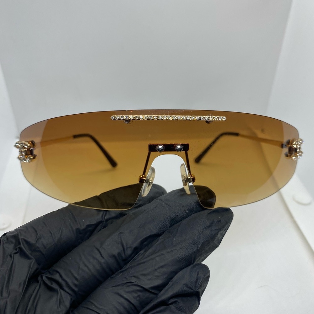 Gorgeous Brown Tint Chanel Sunglasses - Picture 3 of 6